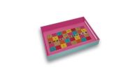 12 Zodiac Lacquer Tray - (Turquoise) (CSZDCTTR)